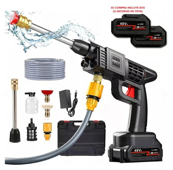 🔥 Hidrolavadora Portátil 2.0 – Potencia donde estés