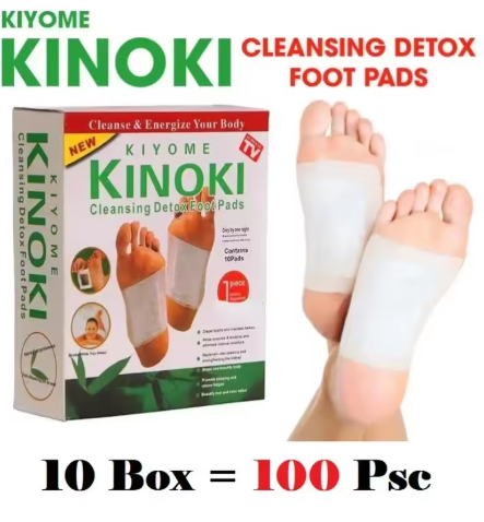 “Desintoxica tus pies mientras dormís con Kinoki”